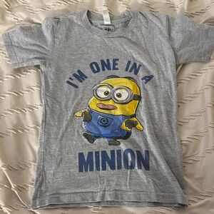 Minions Gray Kids T-Shirt